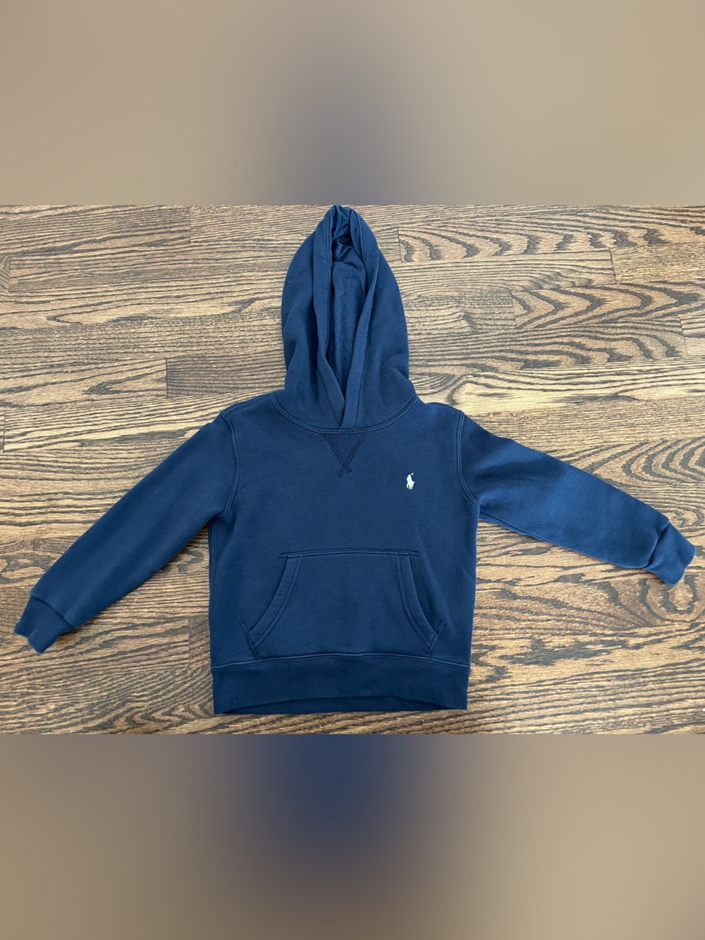 Kids 4T Polo Navy Hoodie